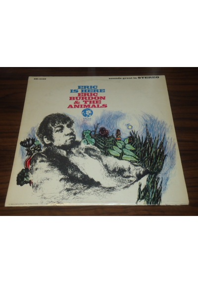Erıc Burdon - The Anımals - Eric Is Here. LP 1967. Rock