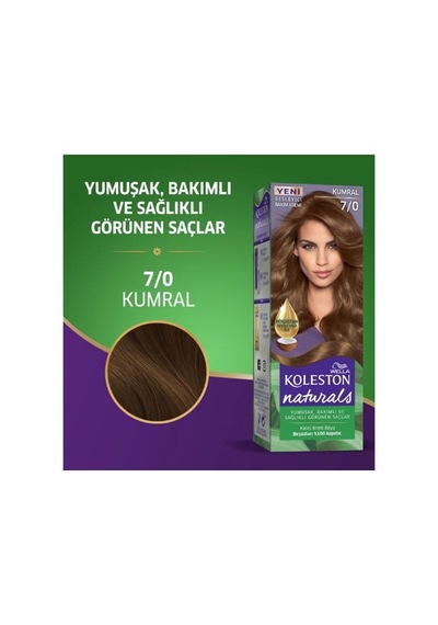 Naturals Saç Boyası Kumral 7/0 Standart