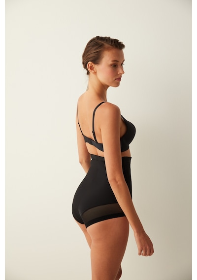 Penti Premium Slip Siyah Korse