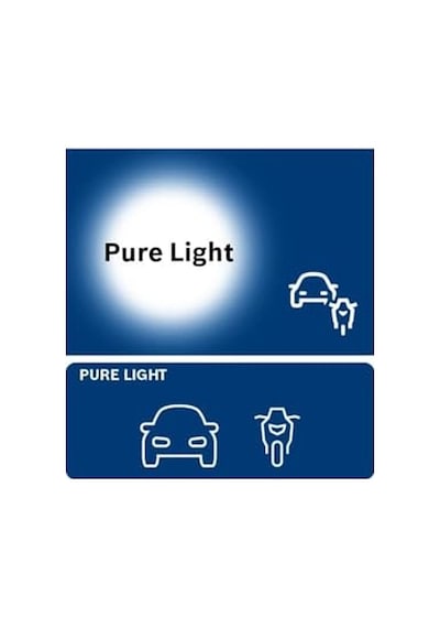 Bosch P21w Pure Light Fren Stop Araç Ampulü,  Kalite, 2'li Paket,