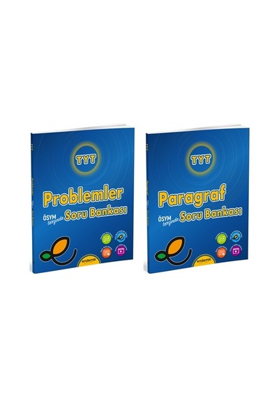 Endemik 2025 Tyt Paragraf + Problemler Soru Bankası Seti 2 Kitap