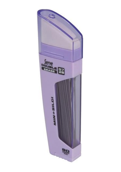 Serve Double Erase 0.7 Mm Lavanta - Min & Silgi
