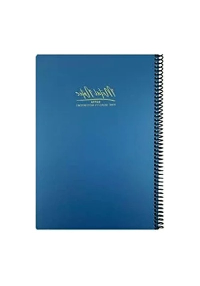17x24 Cm Spiralli Metal Notes Defteri, 80 Yaprak 124-Pembe