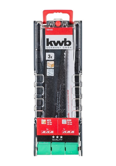 Kwb Kılıç Testere Yedek Bıçak Seti 3 Parça 49109183
