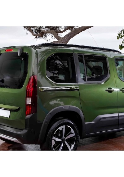 Opel Combo Panelvan Krom Sürgü Çıtası 2 Parça 2019 Model Ve Sonrası