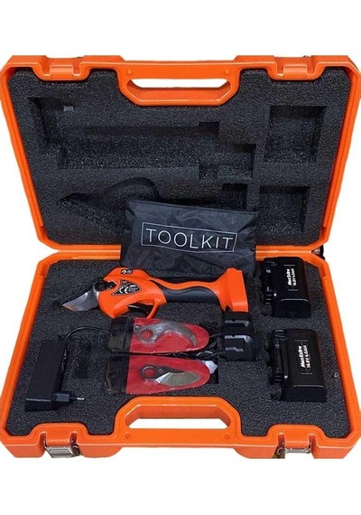 Maxextra Mx8035 16.8v 4ah 2 Akü Ve Takım Yedek Bıçaklı Akülü Budama Makası-44842