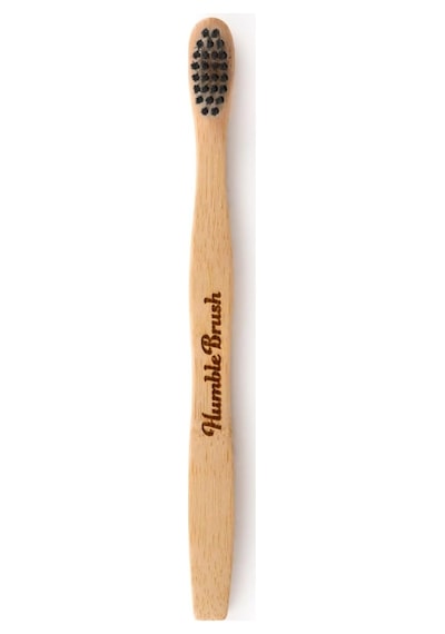 The Humble Co. - Humble Brush Baby Black - Ultra Soft Siyah Bebek Bambu Diş Fırçası Ultra Soft Siyah