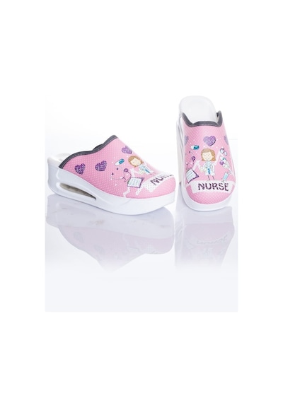 20Tasarımterlik Kadın Pembe Nurse Airmax Terliği Ortopedik Terlik-Pembe
