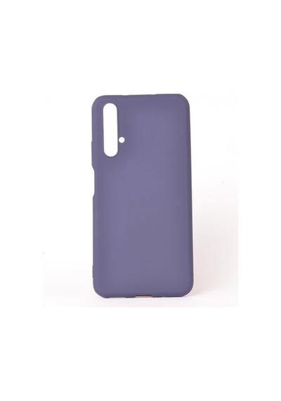 Nihcase Huawei Honor 20 Kılıf Matte Premier Silikon Kapak