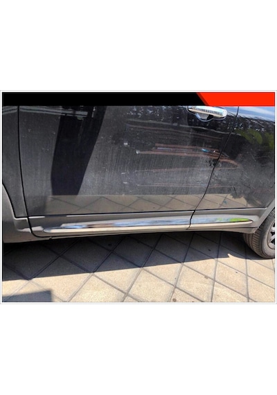 Fiat 500x Krom Yan Kapı Çıtası 4 Kapı P.çelik 2014 Üzeri
