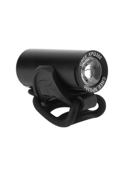 Forte Gt 350 Lümen Raypal Mini Bisiklet Ön Farı Xbyc 6114 Usb Şa Siyah