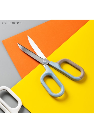 Nusıgn Makas 180 Mm Paslanmaz Çelik Mavi Güç Tasarruflu Makas