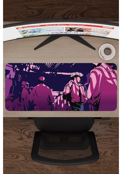 Cowboy Bebop Anime V4 - 70x30 Xl Gaming Kauçuk Kaymaz Taban Mouse Pad Fare Altlığı