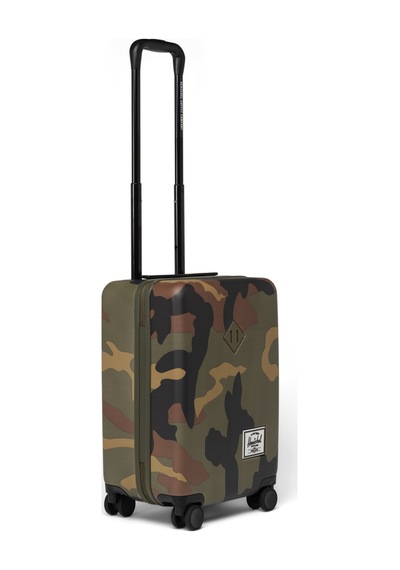 Herschel Heritage Hardshell Carry On Luggage Kabin Boy Valiz 11197-00032-os Woodland Camo