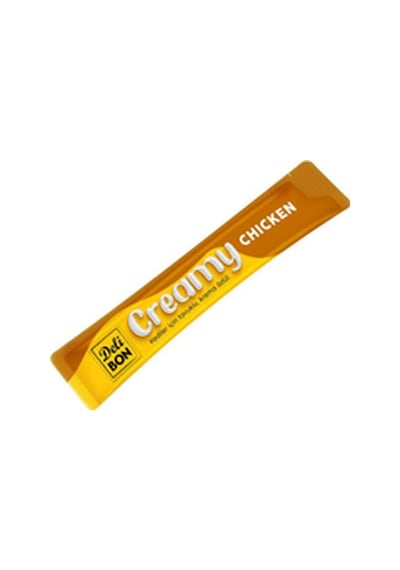 Delibon Creamy Tavuklu Sıvı Kedi Ödülü 15 Gr 100'lü Paket