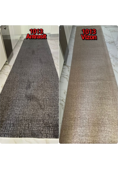 Yeni Modeller Kaymaz Jel Taban Halı Koridor Salon Kesme Yolluk