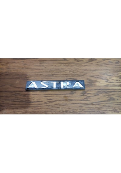 Astra J Uyumlu " Astra Ayrık " Bagaj Yazısı