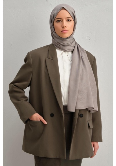 Armine Trend Lyon Şal - 2 - Füme 245361