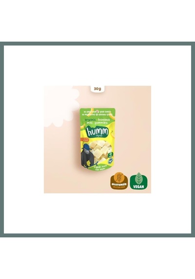 Bezos Humm Organik Muzlu Glutensiz Vegan Mini Küpler 30 Gr Ventra