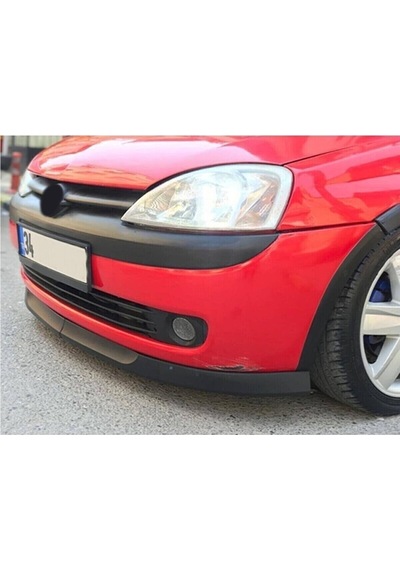 Opel Corsa C Uyumlu Astra H Lip 2 Parça Ön Tampon Eki N11.6021