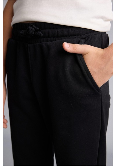 Defacto Baskılı Tişört Regular Fit Eşofman Altı 2li Takım Erkek Çocuk H5567a826auer105 Ekru-er105