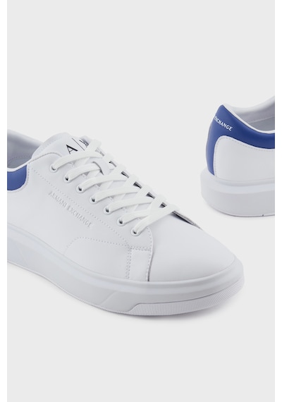 Armani Exchange Erkek Ayakkabı Xux123 Xv534 U648 Beyaz-lacivert Beyaz-lacivert