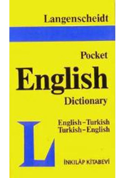 Pocket English Dictionary - Ingilizce-Türkçe Türkçe-Ingilizce N11.4611