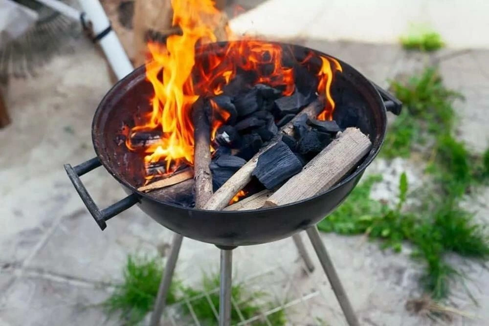 Madfox Cook Taşınabilir Barbekü Kırımızı