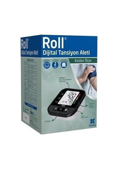 Roll Sağlık Digital Tansiyon Aleti Koldan Ölçer