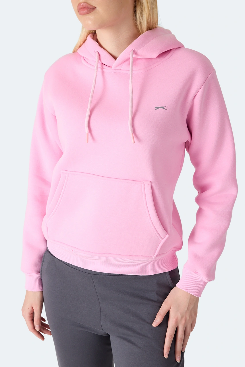 Slazenger Mısty I Kadın Gül Sweatshirt Gül