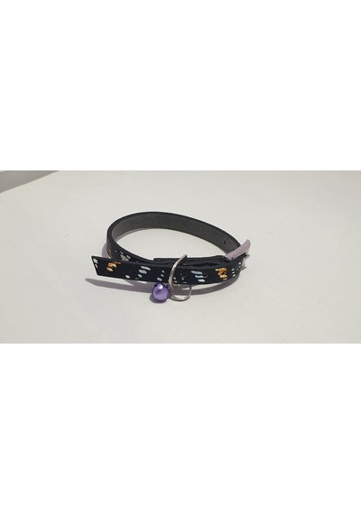Renkli Zebra Desen Derili 1 CM Zilli Tasma