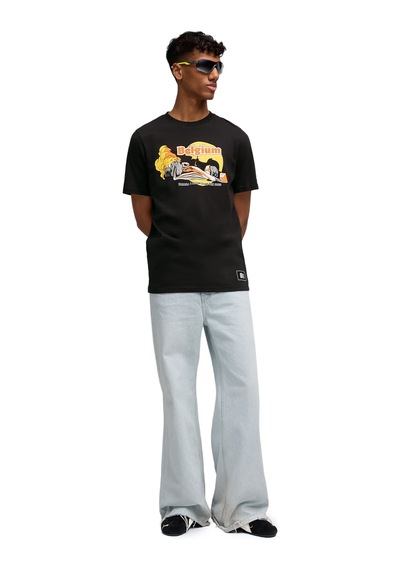 Puma Erkek Tişört F1 Belgium Tee 63023001 Siyah