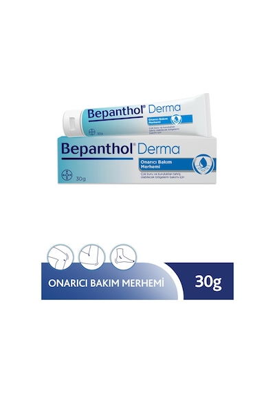 Bepanthol Derma Onarıcı Bakım Merhemi 30 G + Onarıcı Bakım Merhemi 3 x 3.5 G