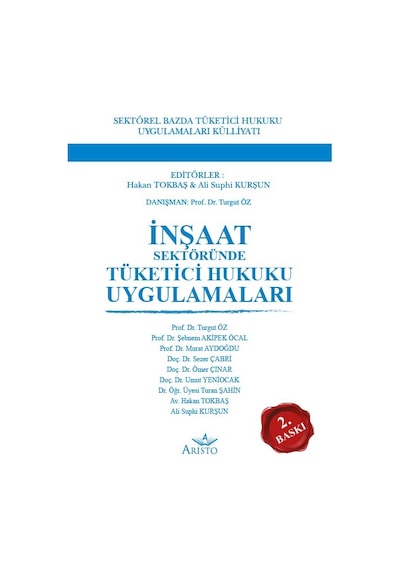 İnşaat Sektöründe Tüketici Hukuku Uygulamaları N11.2097