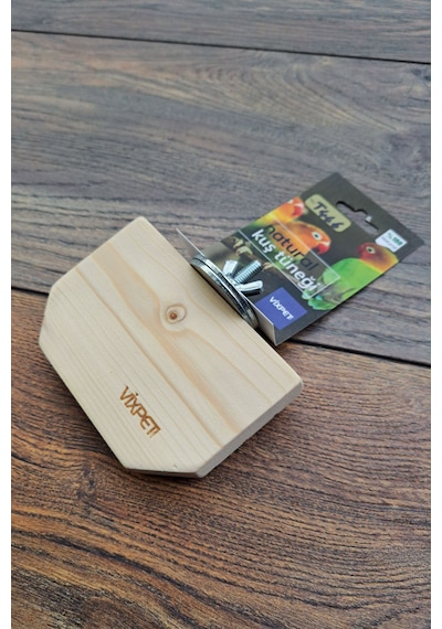 Vixpet Venty Papağan Stant Tünek 10 cm | Sultan | Muhabbet | Forpus | Sevda | Cennet | T446