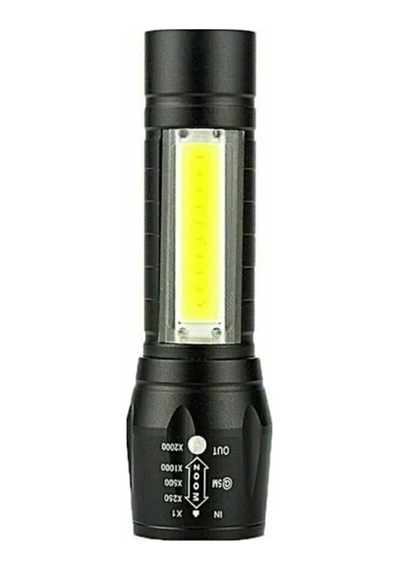 Ultra Güçlü Usb Şarjlı Kutulu Kamp Feneri A Siyah Ultra Güçlü Usb Şarjlı Kutulu Kamp Feneri A Siyah