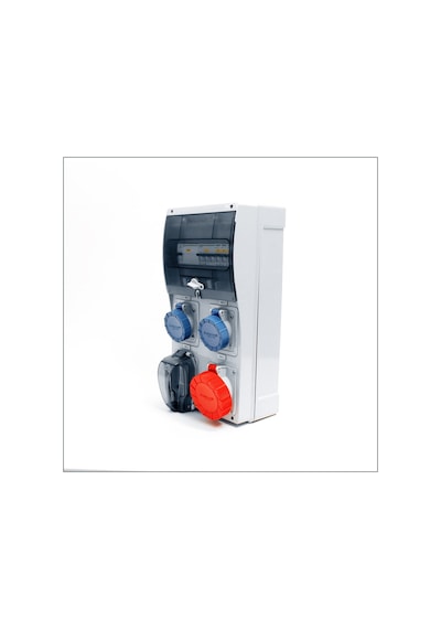 Novsen Ip66 Kombinasyon Panosu 2ad. 1x16a, 1ad 5x32a, 1ad Schuko 16a