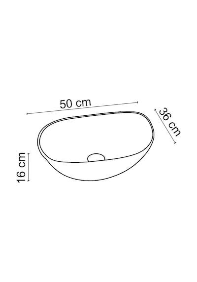 Ey-4830s Parlak Siyah Tezgah Üstü Lavabo