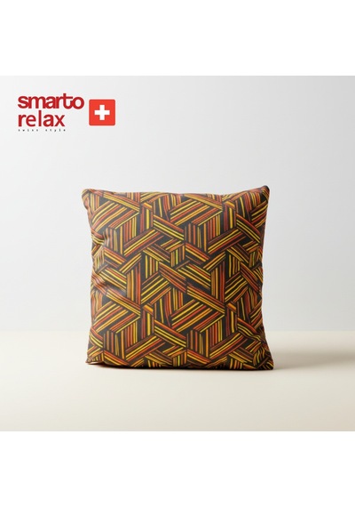 Smarto Relax 4'lü Içi Dolgulu Kırlent 45x45 Cm Kare Salon & Berjer Kırlenti Çok Renkli