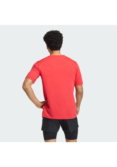 Adidas Workout Essentials Feelready Erkek T-shirt Kd5478 Kırmızı