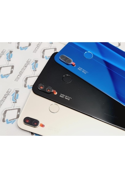 Tkgz - P20 Lite Arka Pil Batarya Kapağı ( Kamera Lensi) (221654636) Altın