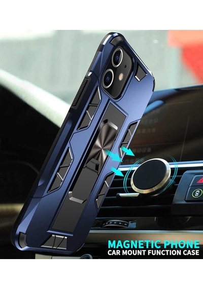 Apple Uyumlu iPhone 11 Kılıf Wolverine Armour Case