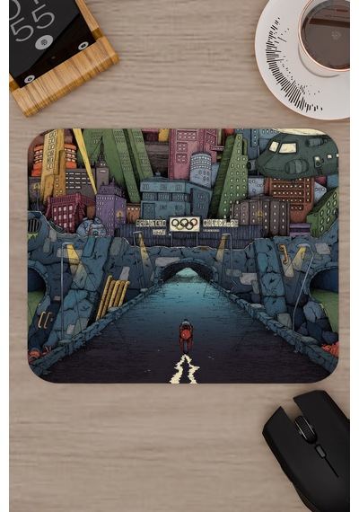 Akira Anime V3 - 22x18 Gaming Kauçuk Kaymaz Taban Mouse Pad Fare Altlığı