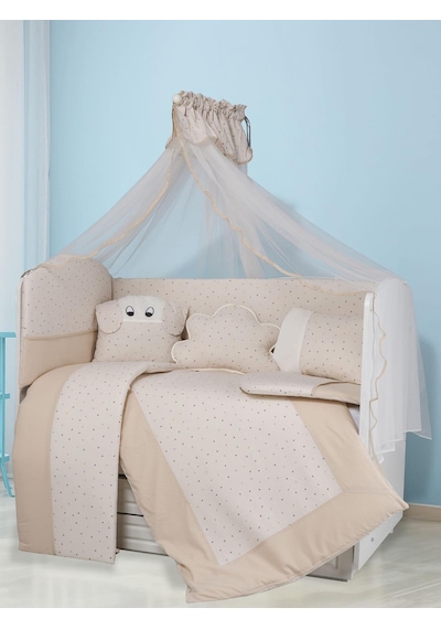Aras Bebe Joli Uyku Seti 60x120 CM - Kahverengi