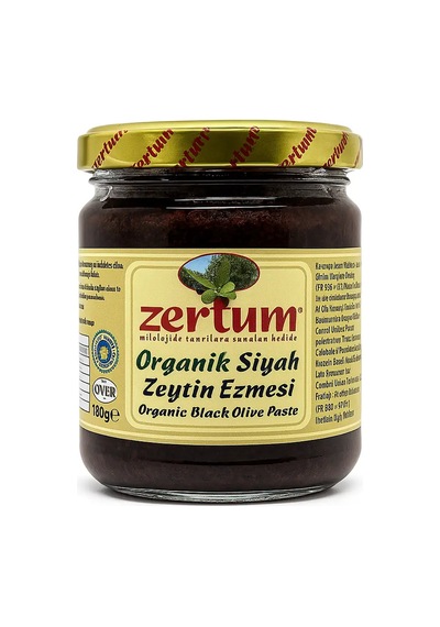 Zertum Organik Zeytin Ezmesi 180g