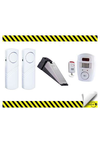 Lorex Lr-ng300 Kumandalı Alarm Seti + Lr-dst01 Stop Alarm + 2adet