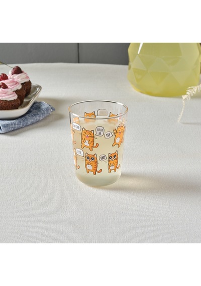 Emsan Kedi Çocuk Meşrubat Ve Su Bardağı 315 Ml Multicolor