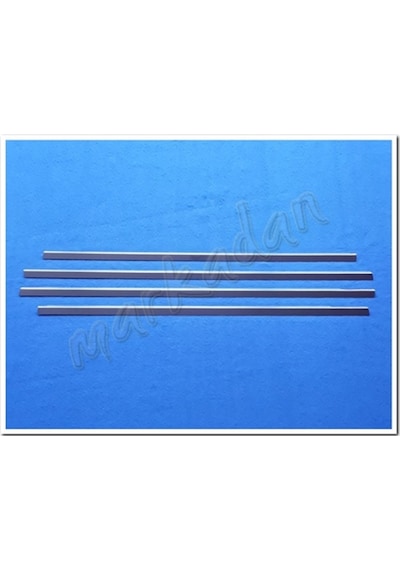 Ford Focus Hb Krom Cam Çıtası 1998-2005 4 Parça Paslanmaz  Çelik