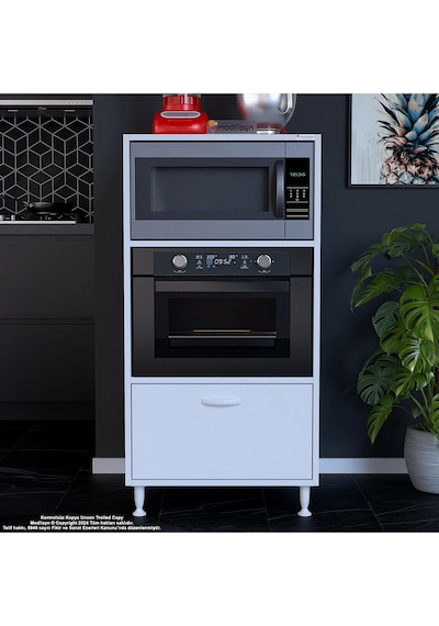 Armin 1 Kapaklı 59,6 X 119,2 X 56 Cm Mini Fırın Mikrodalga Fırın Dolabı Çok Amaçlı Mutfak Dolabı Beyaz Armin 1 Kapaklı 59,6 X 119,2 X 56 Cm Mini Fırın Mikrodalga Fırın Dolabı Çok Amaçlı Mutfak Dolabı Beyaz