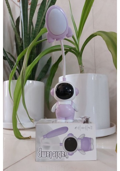 Sevimli Astronot Şarjlı Led Çocuk Çalışma Masa Lambası - Çocuk Kitap Okuma Işığı 001 Sevimli Astronot Şarjlı Led Çocuk Çalışma Masa Lambası - Çocuk Kitap Okuma Işığı 001